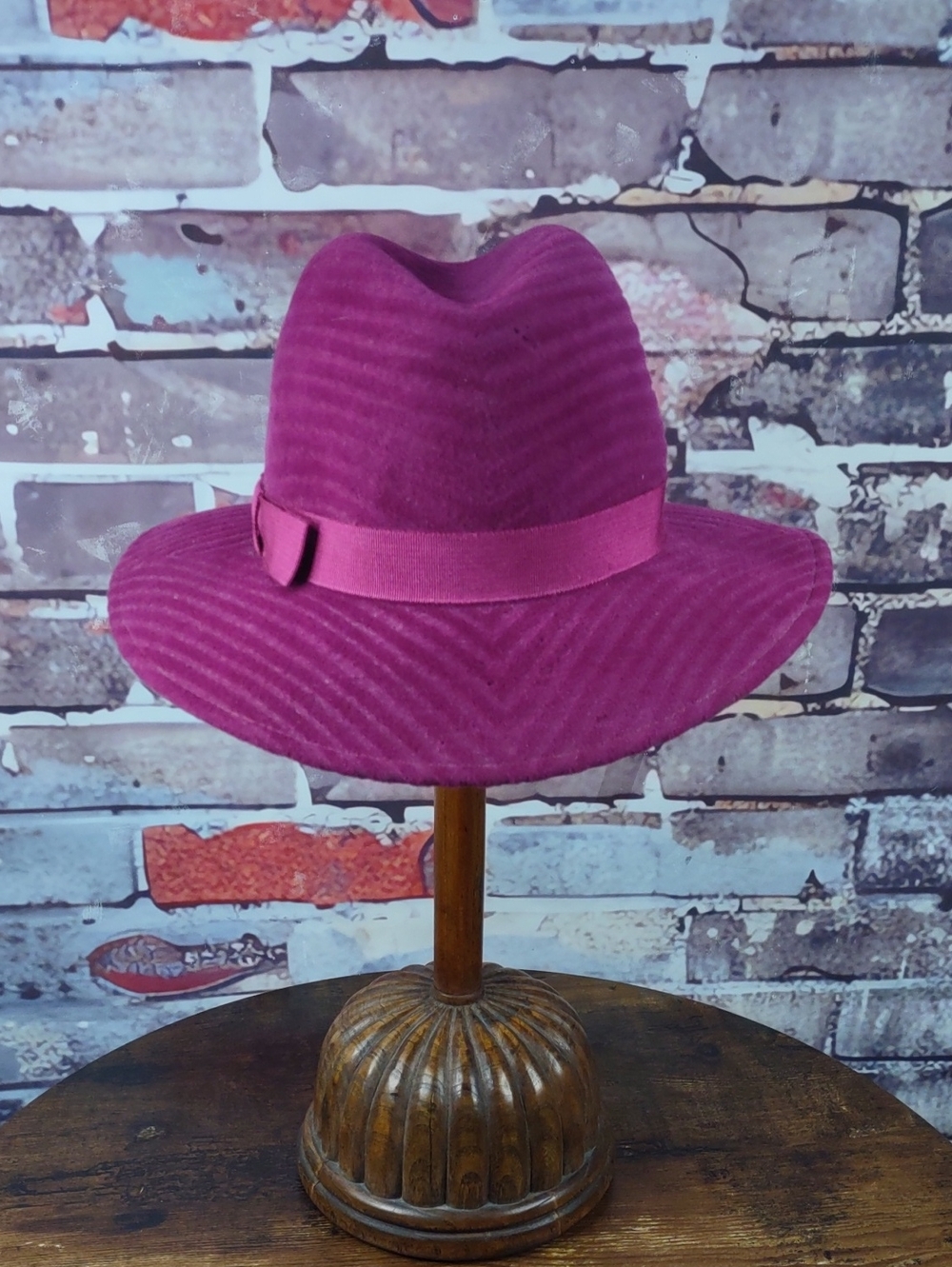 Vintage Chapeau Creations Felt Fedora